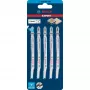 Bosch EXPERT ‘HARDWOOD 2-SIDE CLEAN’ T308 BF Stichsägeblatt Bimetall 5 Stk.