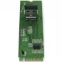 ICY DOCK - M.2 NVMe PCIe 4.0 SSD auf 1 x SlimSAS 4i Adapter mit Redriver