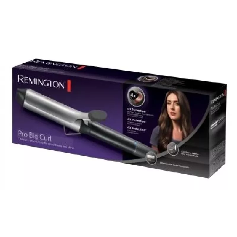 Remington CI 5538 Haarstylinggerät Lockenstab Warm Schwarz,Grau