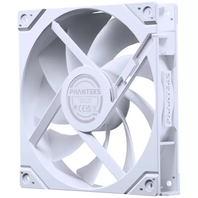 PHANTEKS M25 Gen2 140mm PWM D-RGB Gehäuselüfter, 3er-Pack, Weiß