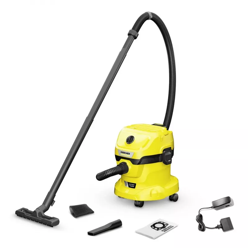 Kärcher WD 2-18 12 L Trommelsauger Trocken & Nass 225 W Staubbeutel