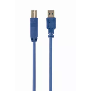 Gembird - USB Kabel - USB Type a (M) Zu USB Type B (M) - USB 3.0 - 1.8 M - Moulded - Blau