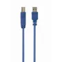 Gembird - USB Kabel - USB Type a (M) Zu USB Type B (M) - USB 3.0 - 1.8 M - Moulded - Blau
