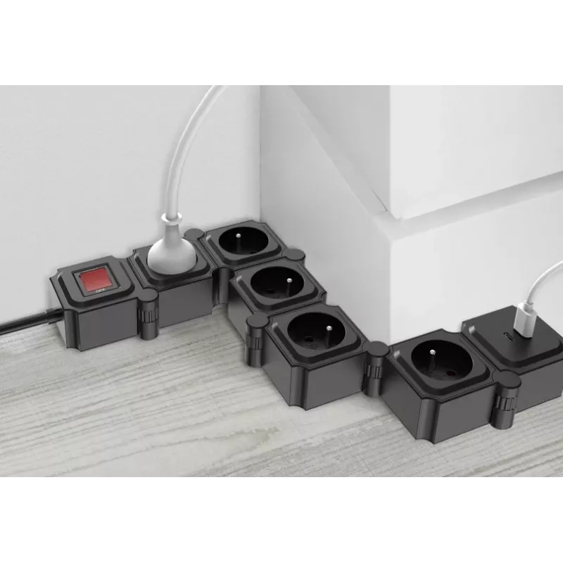 Steckdosenleiste TB Energy Power Strip 1,5 m — 1,5 m Kabel, mehrere Steckdosen