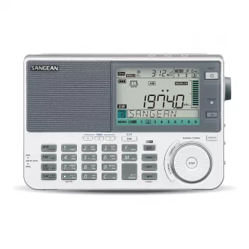 Tragbares Radio Sangean ATS-909 X2 — weiß — AM FM SW digitaler Tuner