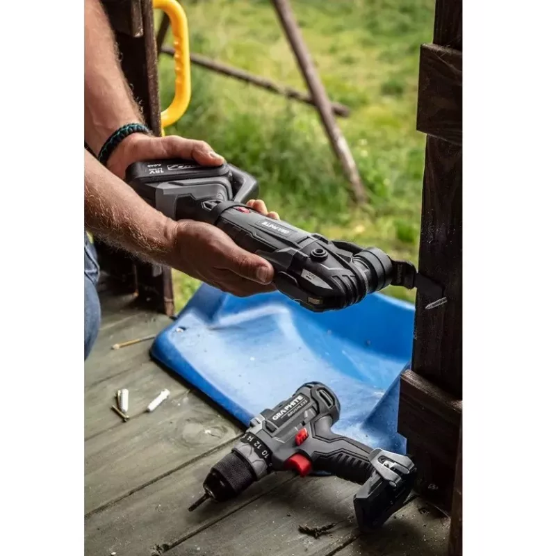 Multitool GRAPHITE Energy+ 18V 58G013 — akku-oszillierendes Multifunktionswerkzeug, 18 V batteriebetrieben