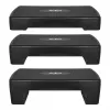 Rebel Fitness Step-Plattform – 3 Höhenstufen, Polypropylen, rutschfeste Oberfläche, 680×280 mm