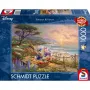 Thomas Kinkade Studios: Disney - Donald und Daisy Ein Entennachmittag, Puzzle 1000 Teile