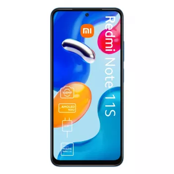 Xiaomi Redmi Note 11S - 4G Smartphone - Dual-SIM - RAM 6 GB / Interner Speicher 128 GB - microSD-Steckplatz - OLED-Display - 6,43 - 2400 x 1080 Pixel (90 Hz)