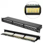 Extralink CAT6 STP V2 | Patchpanel | 24 Ports