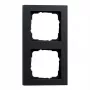 Rahmen für 2 Module Gira E2 schwarz – Modell 21209