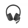 Kabelgebundenes binaurales Headset NATEC Rhea mit Bügelmikrofon, 3,5-mm-Anschlüsse, 2,2 m Kabel, 32 Ω Impedanz