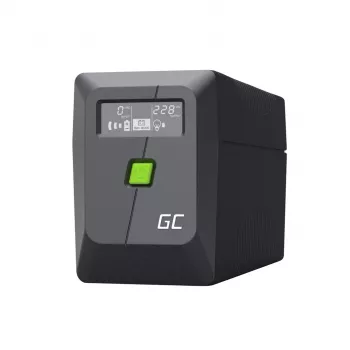 Green Cell PowerProof UPSLM360 650VA / 360W Line-Interactive-USV mit LCD, 12V 7Ah