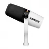 Shure MV7+-W - Pult-/Gesangsmikrofon mit XLR/USB-C-Anschluss, weiß