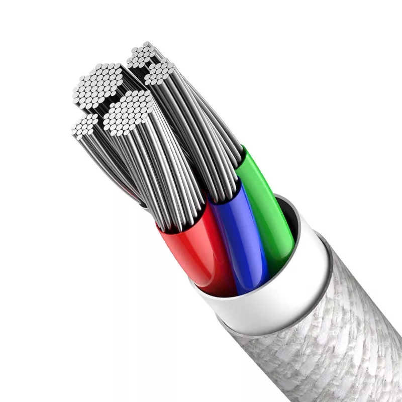 Baseus CATLGD-02 Lightning-Kabel 1 m Weiß