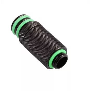 Bitspower Direct-Connect Set gerade G1/4 inch AG - extra long, Schwarz