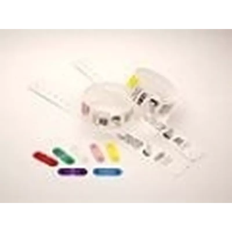 Zebra Clips für die Verwendung mit QuickClip-Armbändern Gelb