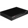 Edimax Pro GS-5208PLG V2 - V2 - Switch - Smart - 8 x 10/100/1000 (PoE+) + 2 x 1000Base-X SFP - rackmontierbar - PoE+ (160 W)