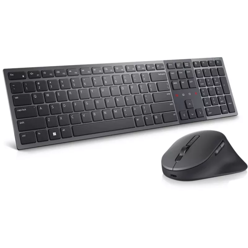 Dell Premier Collaboration Tastatur und Maus KM900 | Tastatur-Maus-Set | Kabellos | LT | Graphit | USB-A | Kabellose Verbindung