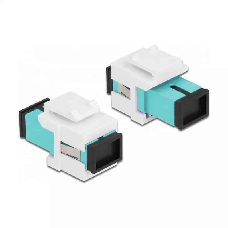 Keystone-Modul SC Simplex Buchse zu SC Simplex Buchse DeLOCK