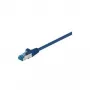 Wentronic Goobay CAT 6a Patchkabel, S/FTP (PiMF), Blau, 30 m – LSZH halogenfrei, Kupfer (94911)