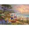 Thomas Kinkade Studios: Disney - Donald und Daisy Ein Entennachmittag, Puzzle 1000 Teile