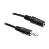 Audiokabel DeLOCK 84002 3m 3,5mm Schwarz