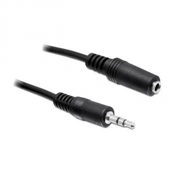 Audiokabel DeLOCK 84002 3m 3,5mm Schwarz