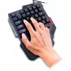 Tastatur Inter-Tech KB-3035 Gaming USB QWERTY Schwarz