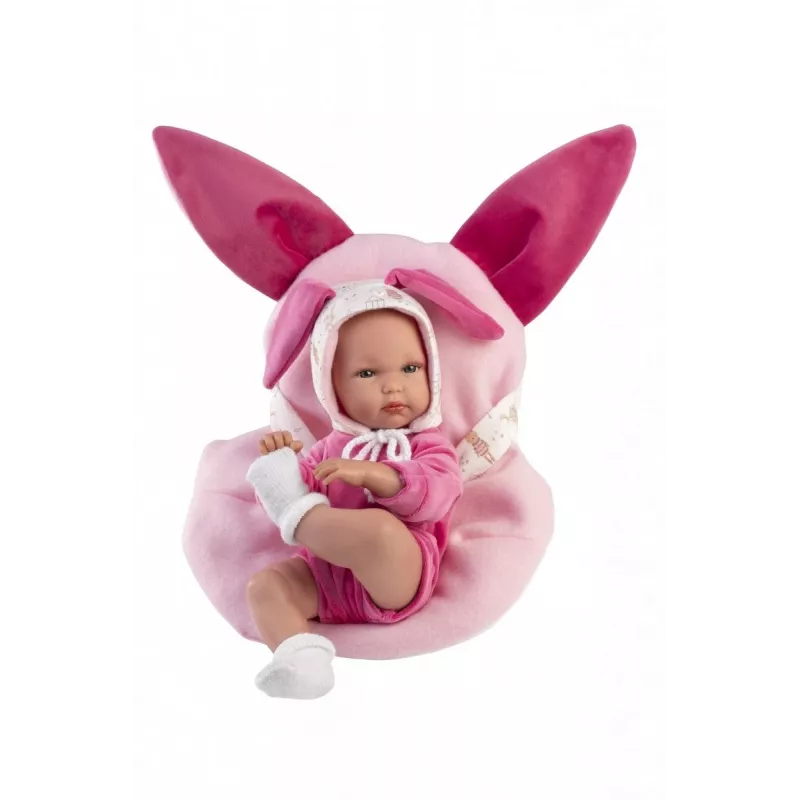 Babypuppe Llorens 35 cm Vinyl mit realistischen Merkmalen und weichem Körper