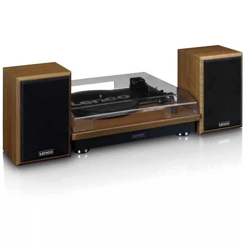 Riemenbetriebener Audio-Plattenspieler Lenco LS-100WD