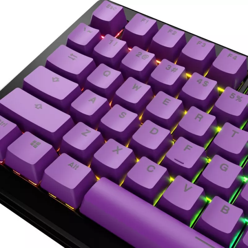 Keycaps GLORIOUS GPBT Basics ANSI Layout PBT-Keycap-Set, langlebiges PBT, ANSI-Layout