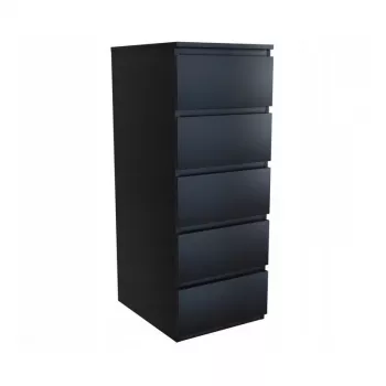Topeshop W5 CZERŃ Kommode