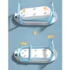 Kinderbadewanne Extralink EX.20994 Blau mit integriertem LED-Thermometer
