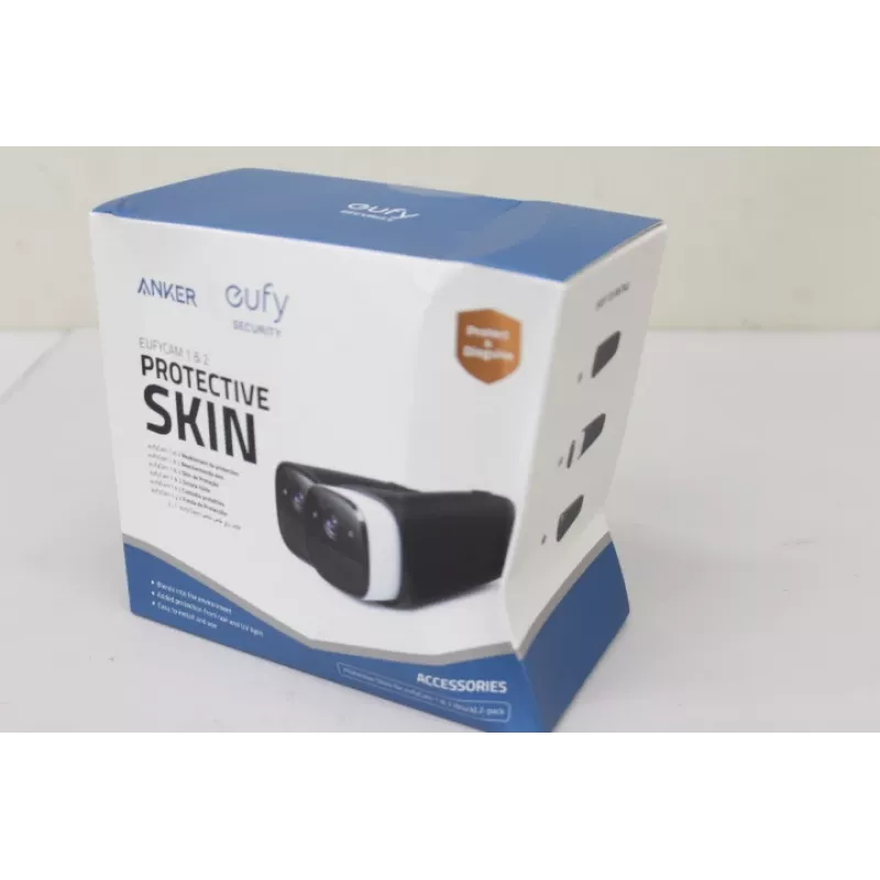 Silikonhüllen Set Anker Eufy 2 Schwarz für EufyCam EufyCam 2