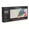 Savio ASTRAL WHITE JADE 3 COLOURS Tastatur Gaming USB QWERTY US International
