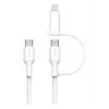 USB-Kabel Belkin BoostCharge Pro 1,5 m USB-C USB-C/Lightning Weiß