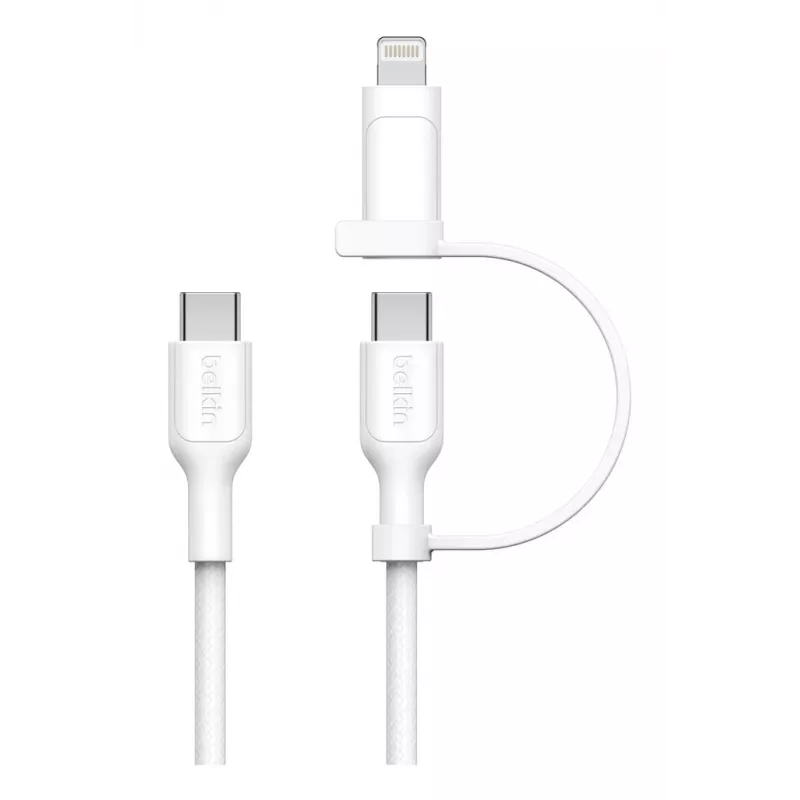 USB-Kabel Belkin BoostCharge Pro 1,5 m USB-C USB-C/Lightning Weiß