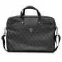 Laptoptasche GUESS GUCB15P4TK 16 Zoll schwarz Saffiano mit 4G Triangle Logo