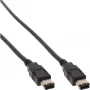 InLine FireWire 400 1394 Kabel 6 Pin Stecker / Stecker 1m