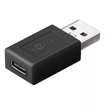 Goobay 45400 USB 3.2 1st Gen Adapter USB-A-Stecker auf USB-C-Buchse Su