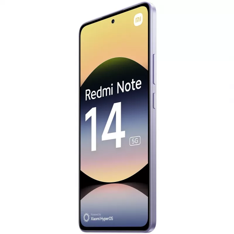 Smartphone Xiaomi Redmi Note 14 5G, 6,67 Zoll OLED, 8 GB RAM, 256 GB, Lavendel, 5110 mAh