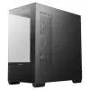 PC Midi Tower DeepCool CG380 3F – Schwarz, 235×437×451 mm, unterstützt 2x120 mm Seiten- + 1x120 mm Rücklüfter, Netzteil unten, 2,5-Zoll-/3,5-Zoll-HDD