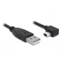 USB-Kabel DeLOCK 82682 2m USB A Mini-USB B Schwarz