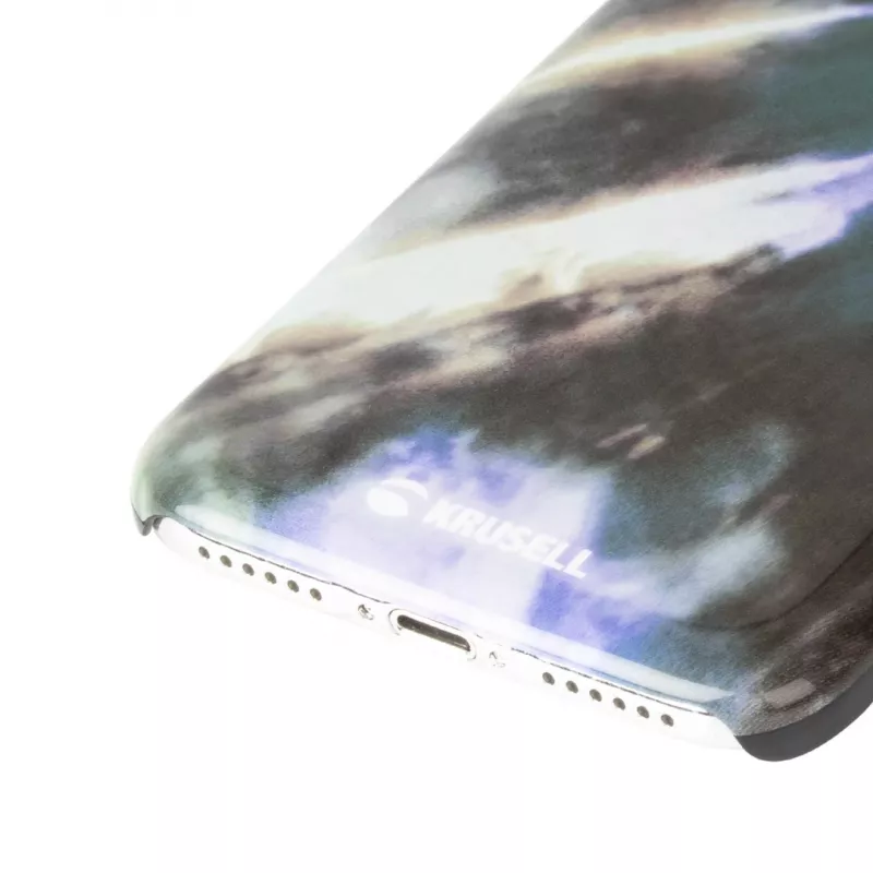 Schutzhülle mit Klappdeckel Krusell Limited für Apple iPhone 8/7 – twirl earth Design