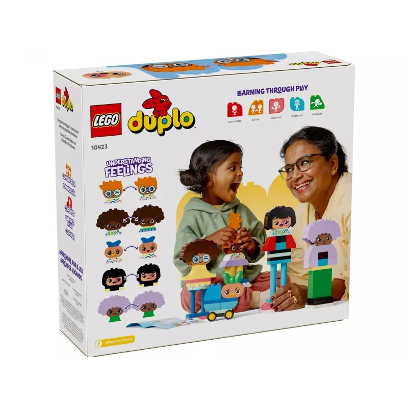 Konstruktionsspielzeug LEGO DUPLO 10423 baubares Menschensortiment, 71 Teile, ab 3 Jahren, Figuren 260 mm Höhe