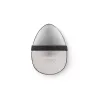 Küchenwaage Caso FinoCompact 03201 — 0,5 kg Kapazität, 1 g Teilung, LED-Anzeige, Edelstahl/Schwarz