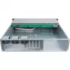 Server Case Inter-Tech 2U 2404L Rack Schwarz, Grau