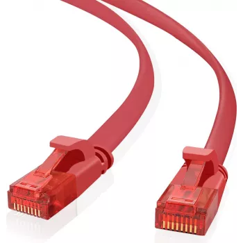 Patchkabel helos Ultra schlank RJ-45 20m UTP Cat 6 Flach