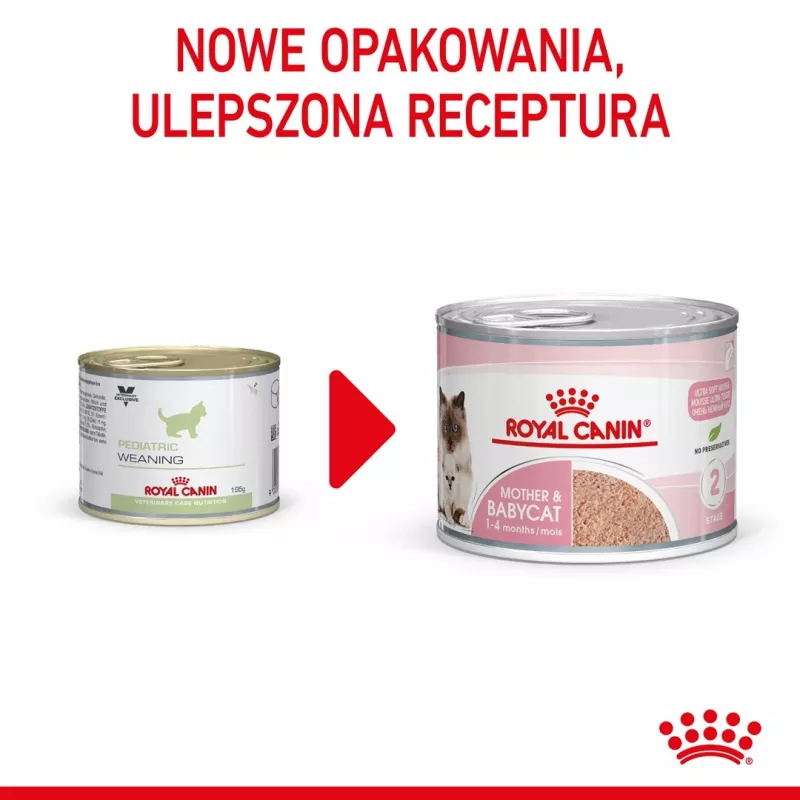 Royal Canin BABYCAT INSTINCTIVE - Nassfutter für Katzen - 195 g